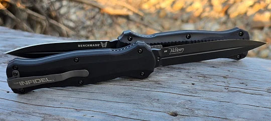 ⚡Last Day 70% OFF丨Benchmade 3300BK Infidel OTF Automatic Knife ✈️Buy 2 Get Free Shipping