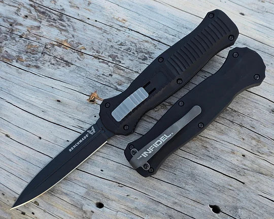 ⚡Last Day 70% OFF丨Benchmade 3300BK Infidel OTF Automatic Knife ✈️Buy 2 Get Free Shipping