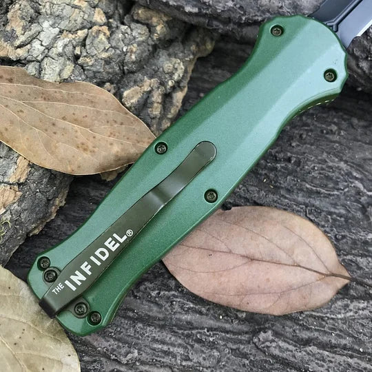 ⚡Last Day 70% OFF丨Benchmade 3300BK Infidel OTF Automatic Knife ✈️Buy 2 Get Free Shipping